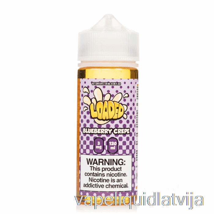 Melleņu Kreps - Iepildīts E-šķidrums - Nežēlīgi Tvaiki - 120ml 3mg Vape šķidrums